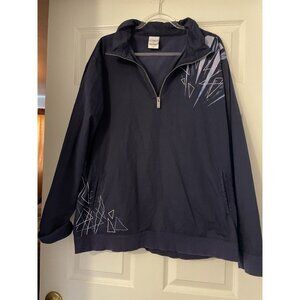 Vintage crazy shirt ice shards with hood size medium